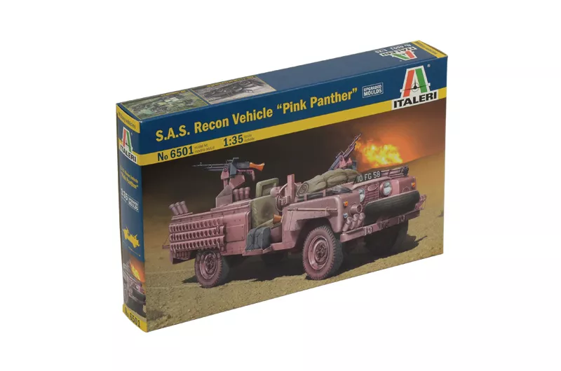 Italeri - S.A.S. Recon Vehicle Pink Panther